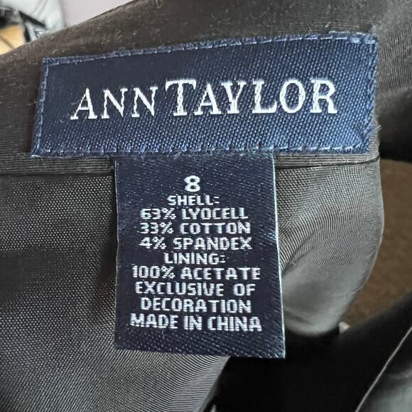 Vintage Ann Taylor Embroidered Tank Top Y2K Cottagecore Retro Sz 8 - Picture 4 of 6